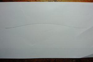 円盤を使って紙に描かれた曲線